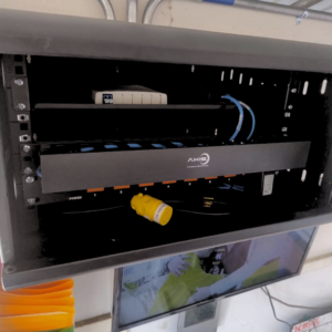 Organización de equipos y cableado de red