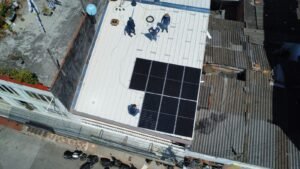 Sistema fotovoltaico instalado